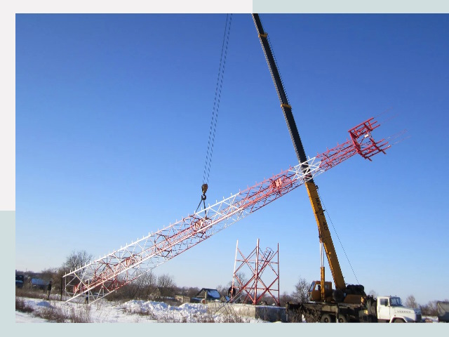 Строительство башен связи в Улане-Удэ от 615 руб.